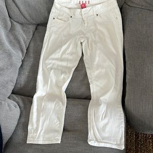 White jeans straight leg
